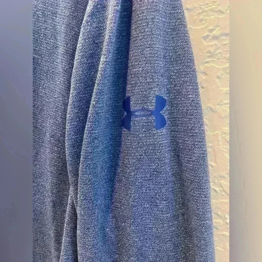 Under Armour blue long sleeved shirt men’s XL - Picture 2 of 4